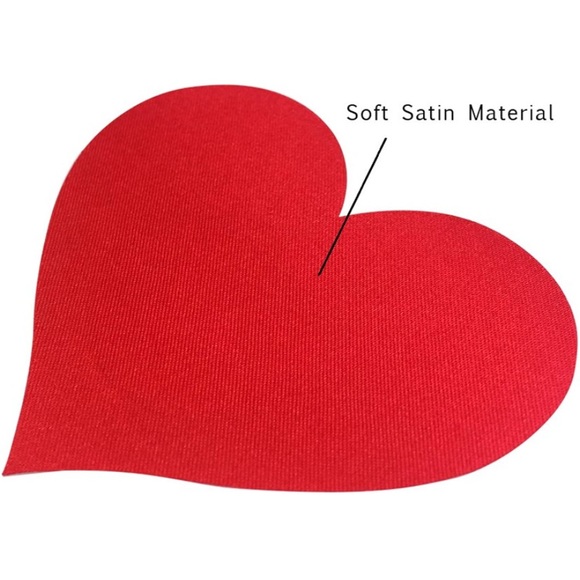 Red Heart Breast Petal Pasties Nipple Covers - Picture 8 of 10
